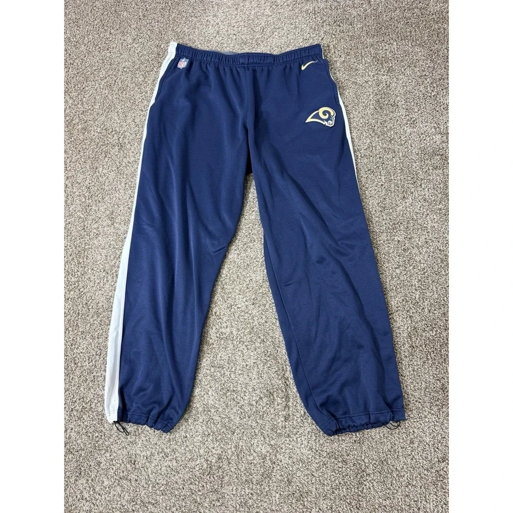 NFL Los Angeles Rams Team Issuer Nike Therma Fit  Pants Men's 4XL Rare